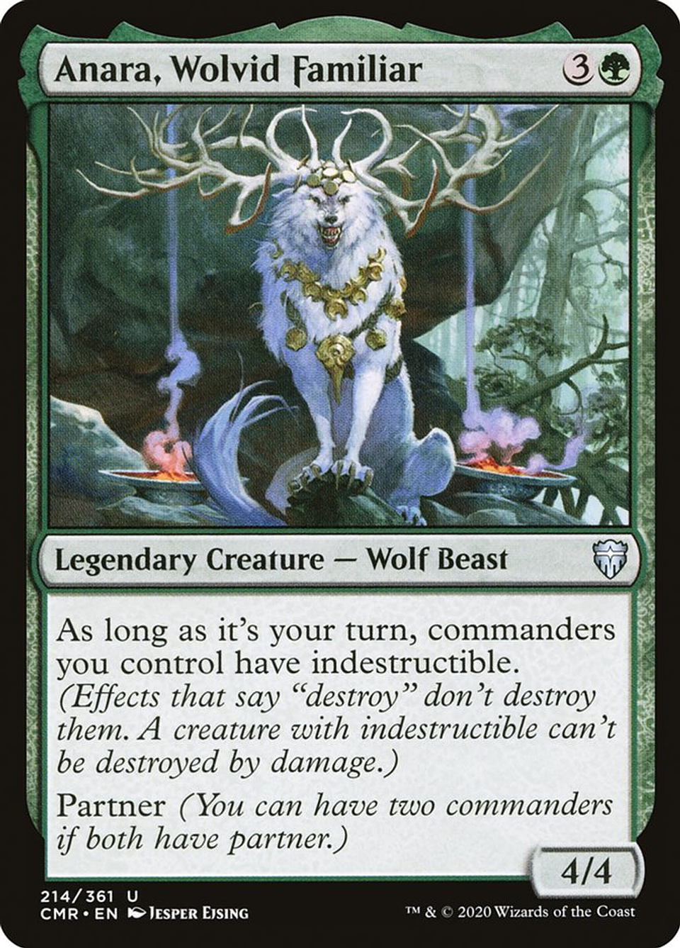 Anara, Wolvid Familiar | Inglés | NM | CMR 1