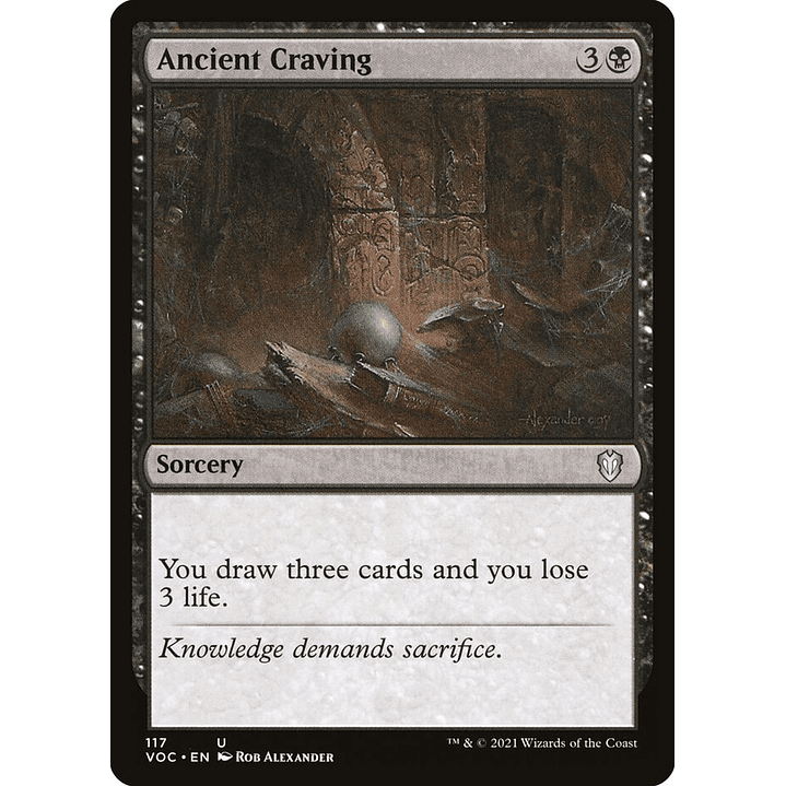 Ancient Craving | Inglés | NM | VOC 1