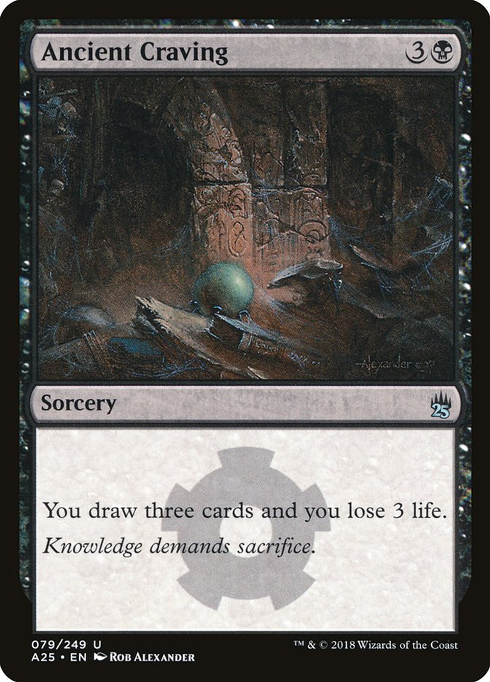 Ancient Craving | Inglés | EX | A25 1