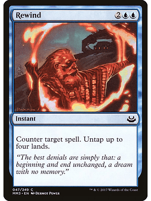 Rewind | Inglés | NM | MM3