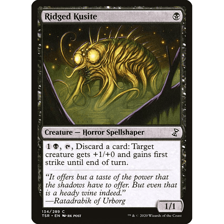 Ridged Kusite | Inglés | NM | TSR 1