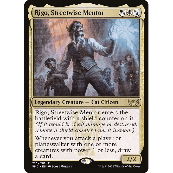 Rigo, Streetwise Mentor | Inglés | NM | SNC 1