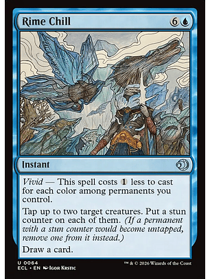 Rime Chill (foil) | Inglés | NM | ECL