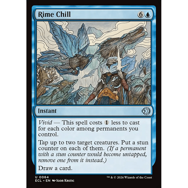 Rime Chill | Inglés | NM | ECL 1