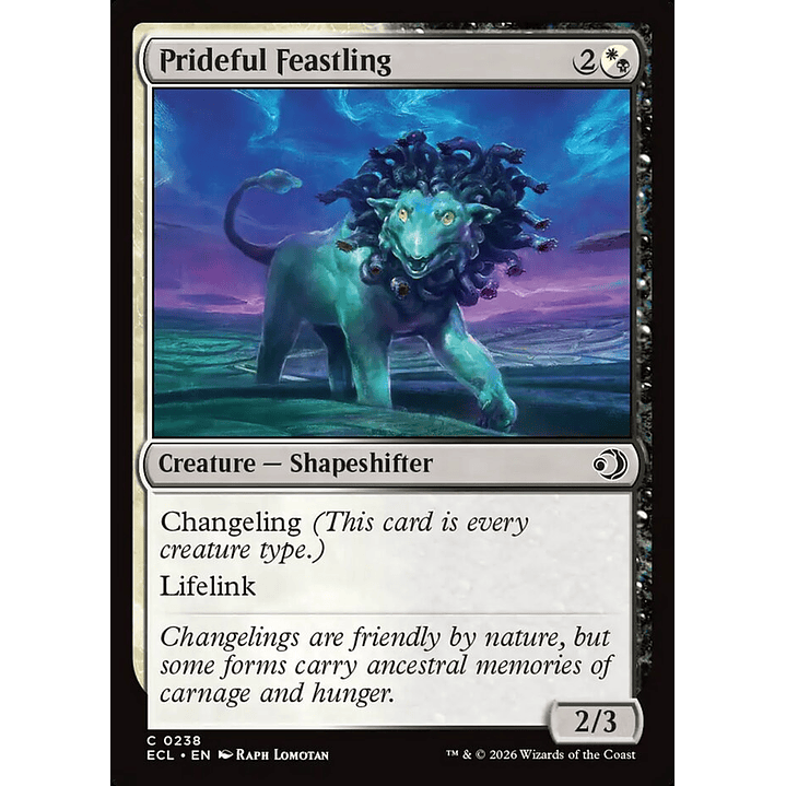 Prideful Feastling (foil) | Inglés | NM | ECL 1