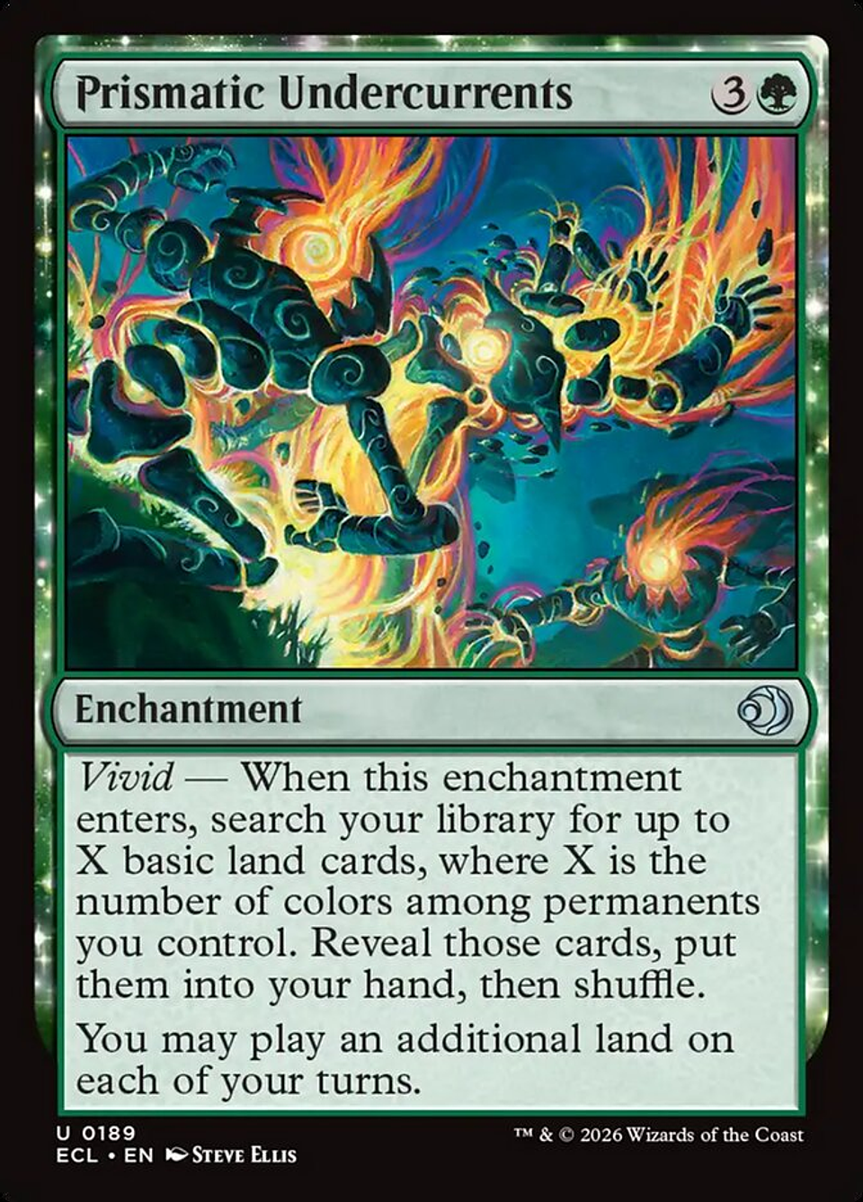 Prismatic Undercurrents (foil) | Inglés | NM | ECL 1