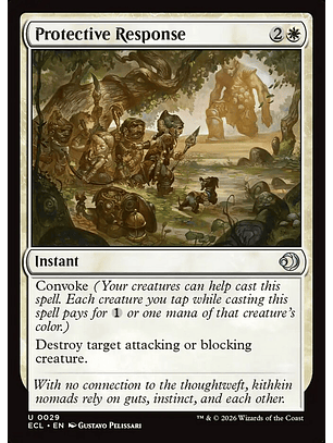 Protective Response (foil) | Inglés | NM | ECL