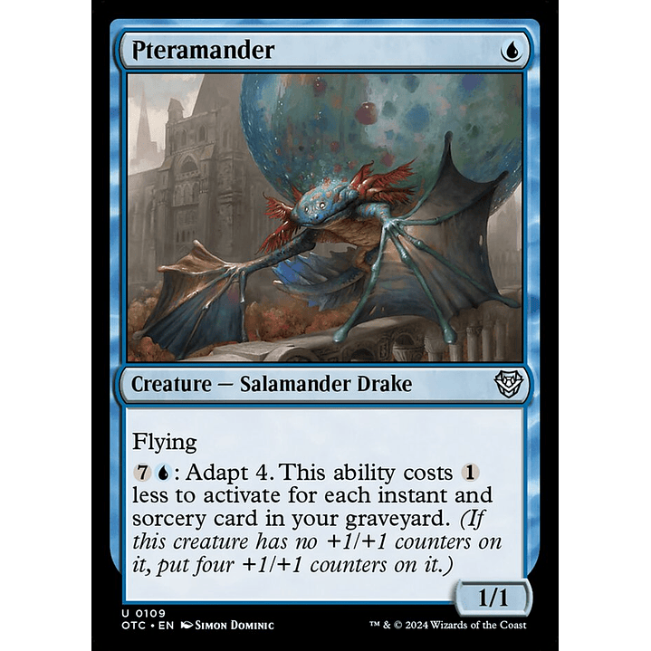 Pteramander | Inglés | NM | OTC 1