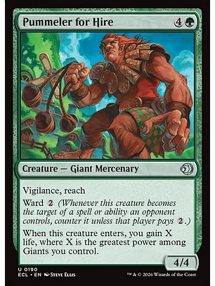 Pummeler for Hire (foil) | Inglés | NM | ECL