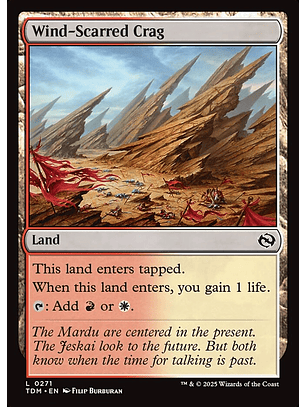 Wind-Scarred Crag | Inglés | NM | TDM