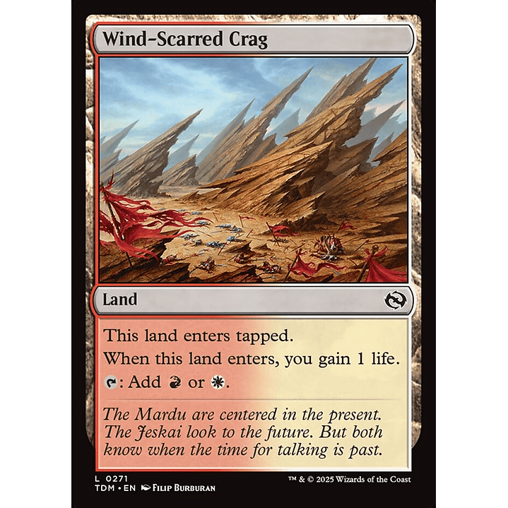 Wind-Scarred Crag | Inglés | NM | TDM 1