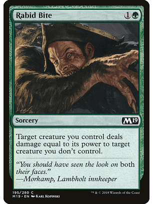 Rabid Bite | Inglés | EX | M19