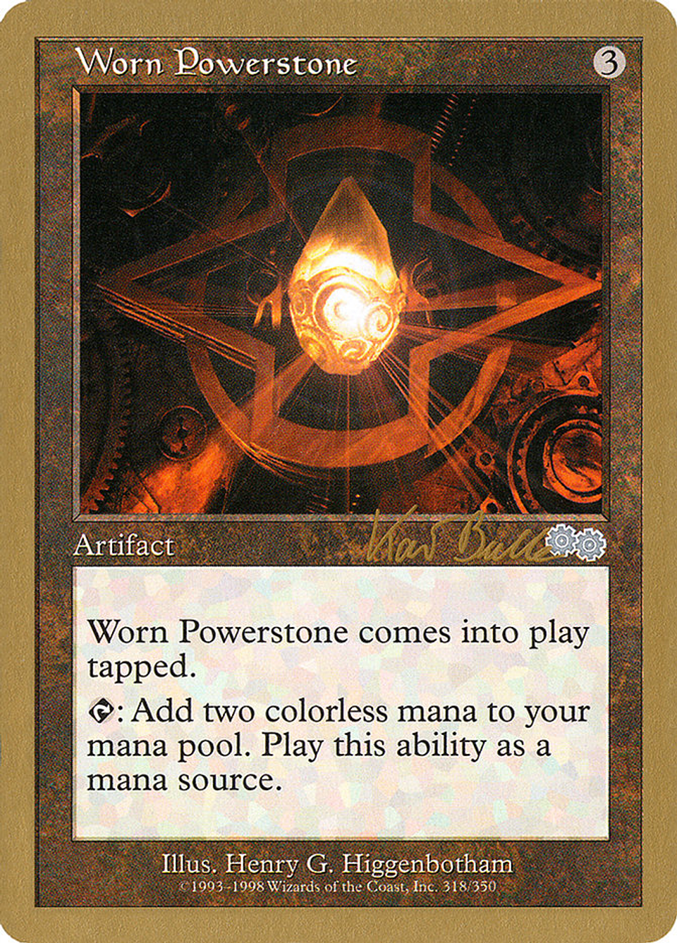 Worn Powerstone (Retro Frame) | Inglés | EX | WC99 1
