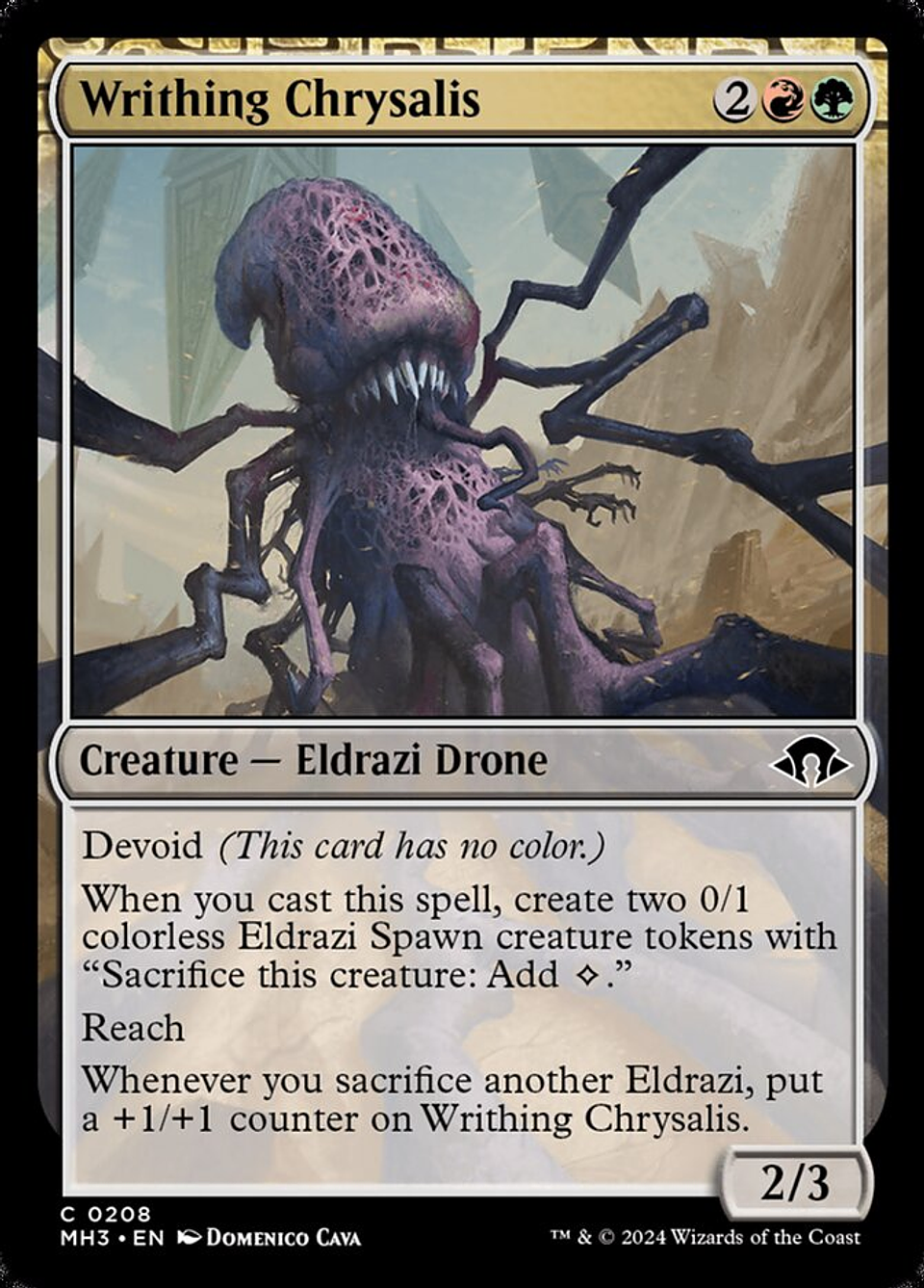 Writhing Chrysalis | Inglés | NM | MH3 1