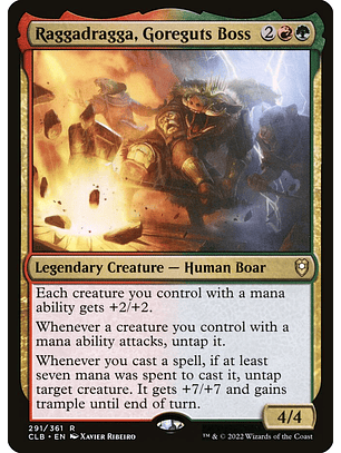 Raggadragga, Goreguts Boss (foil) | Inglés | NM | CLB