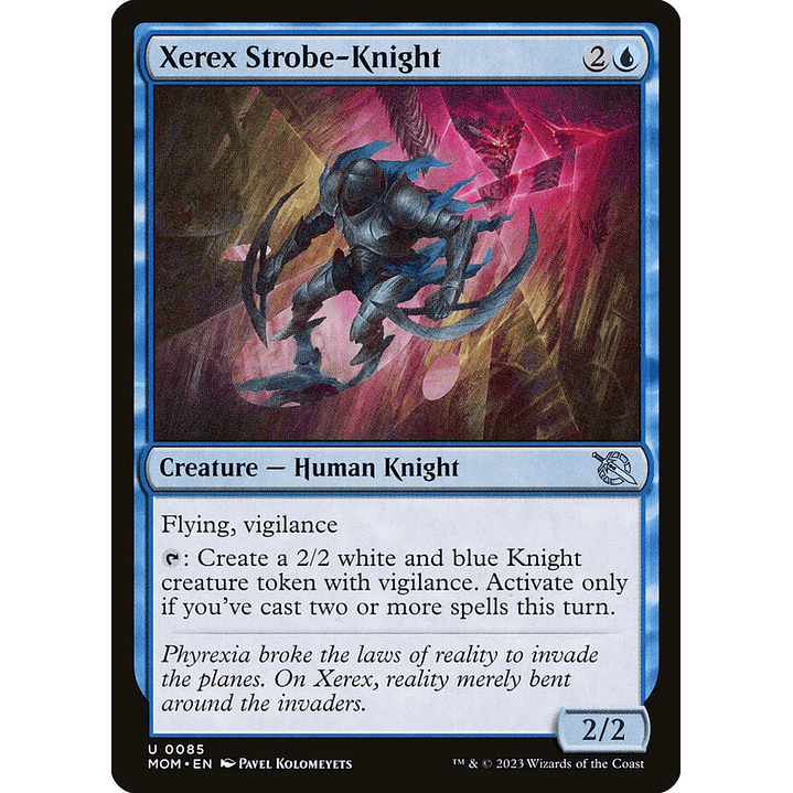 Xerex Strobe-Knight | Inglés | NM | MOM 1