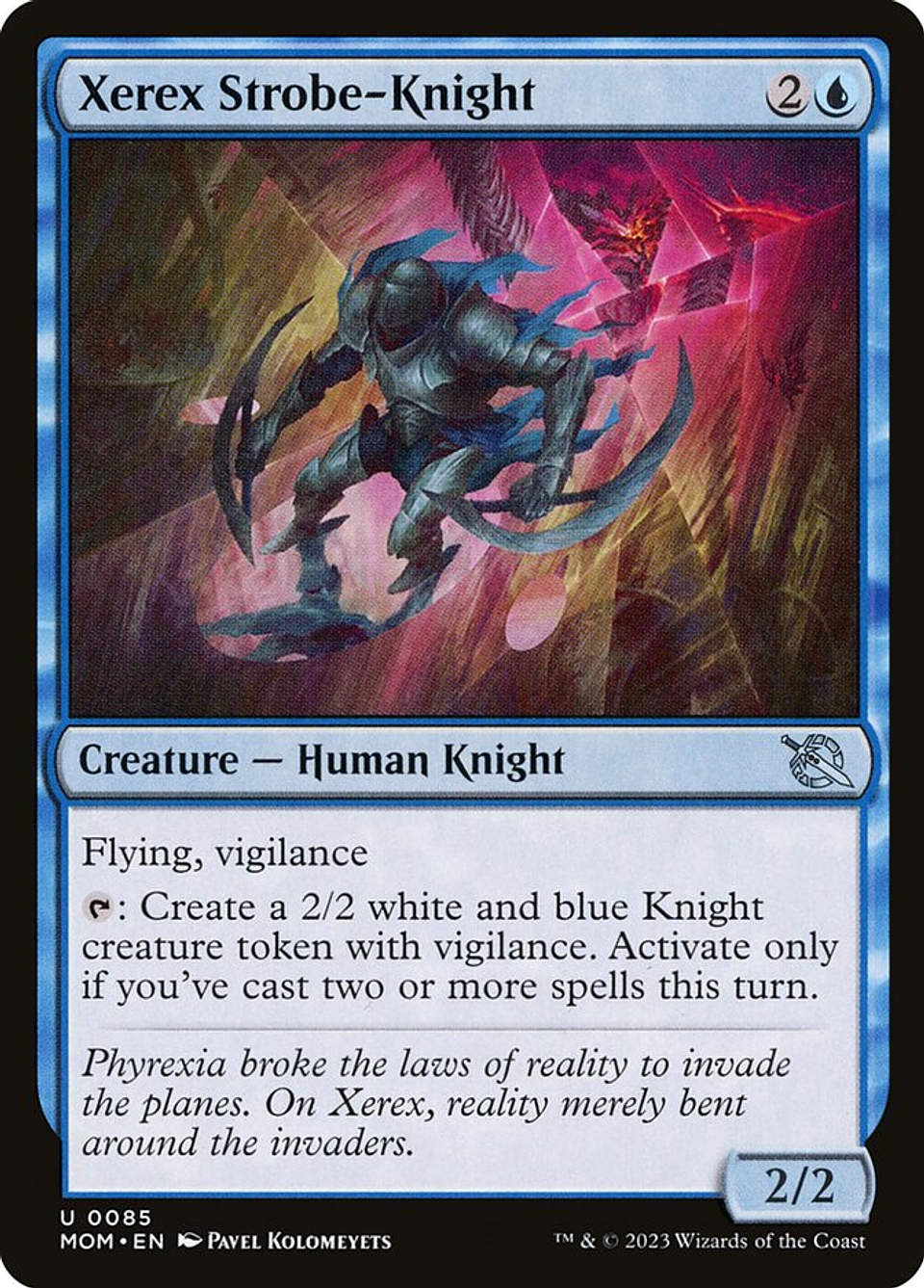 Xerex Strobe-Knight | Inglés | NM | MOM 1