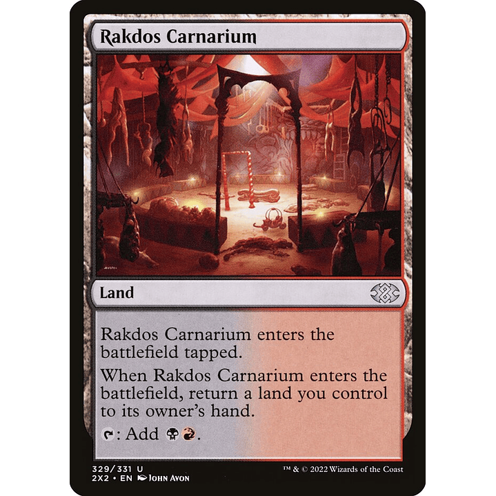 Rakdos Carnarium | Inglés | NM | 2X2 1