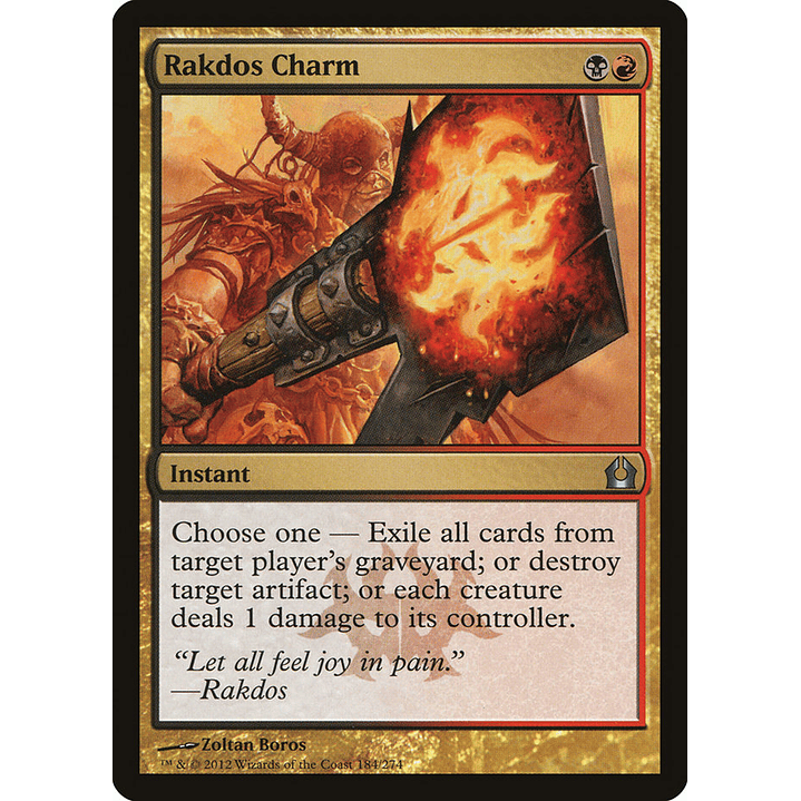 Rakdos Charm | Inglés | VG | RTR 1