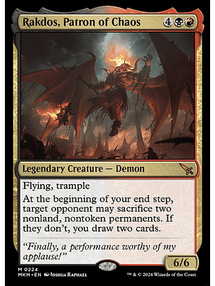 Rakdos, Patron of Chaos | Inglés | NM | MKM