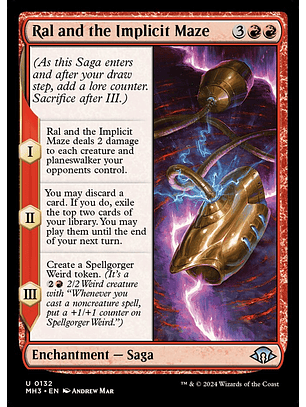 Ral and the Implicit Maze | Inglés | NM | MH3