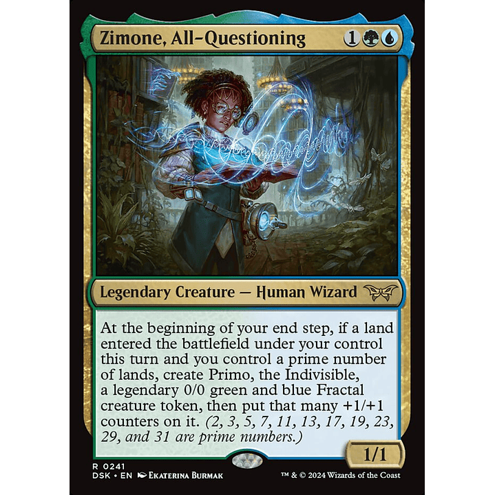 Zimone, All-Questioning | Inglés | NM | DSK 1