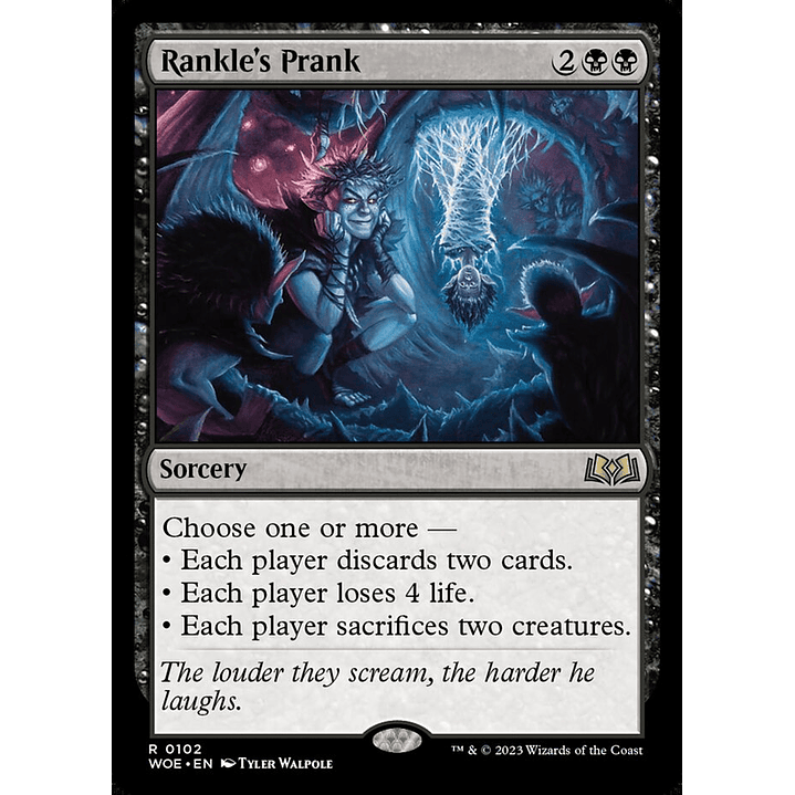 Rankle's Prank (foil) | Inglés | EX | WOE 1