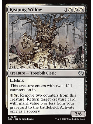 Reaping Willow (foil) | Inglés | NM | ECL