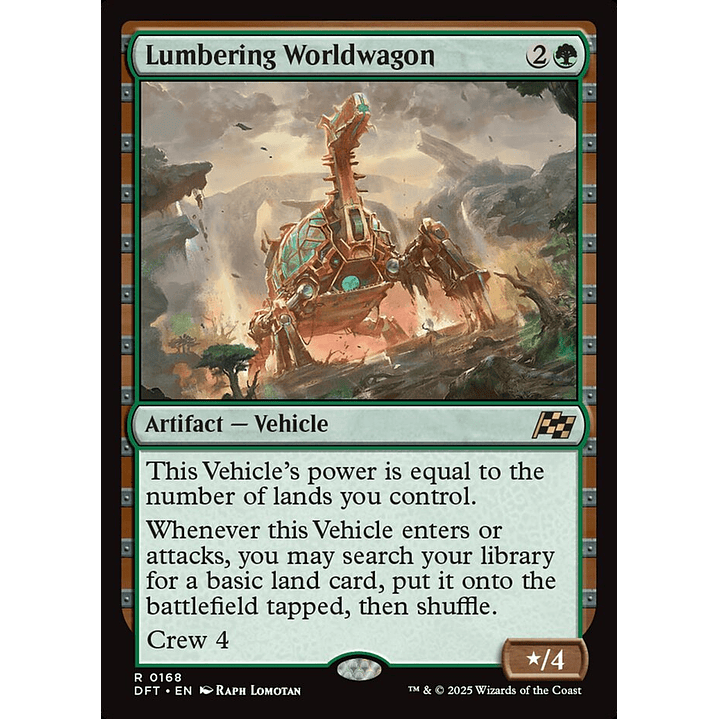 Lumbering Worldwagon | Inglés | NM | DFT 1