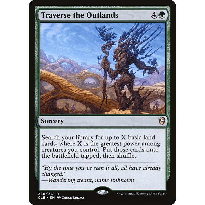 Traverse the Outlands | Español | NM | CLB 1