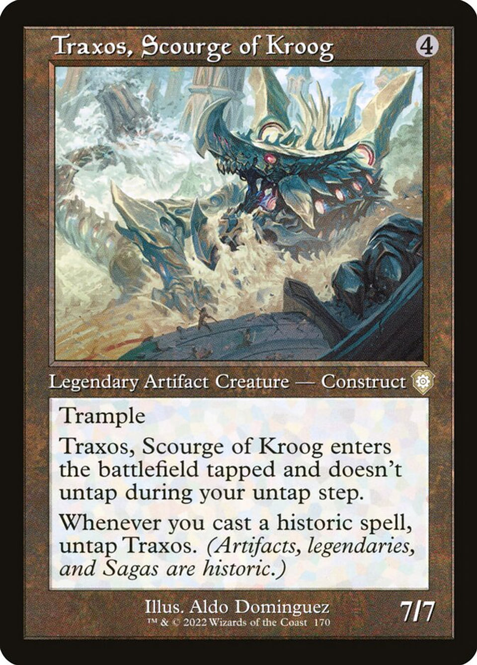 Traxos, Scourge of Kroog (Retro Frame) | Inglés | NM | BRC 1