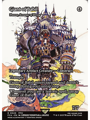 Traxos, Scourge of Kroog (Borderless) | Inglés | NM | FCA