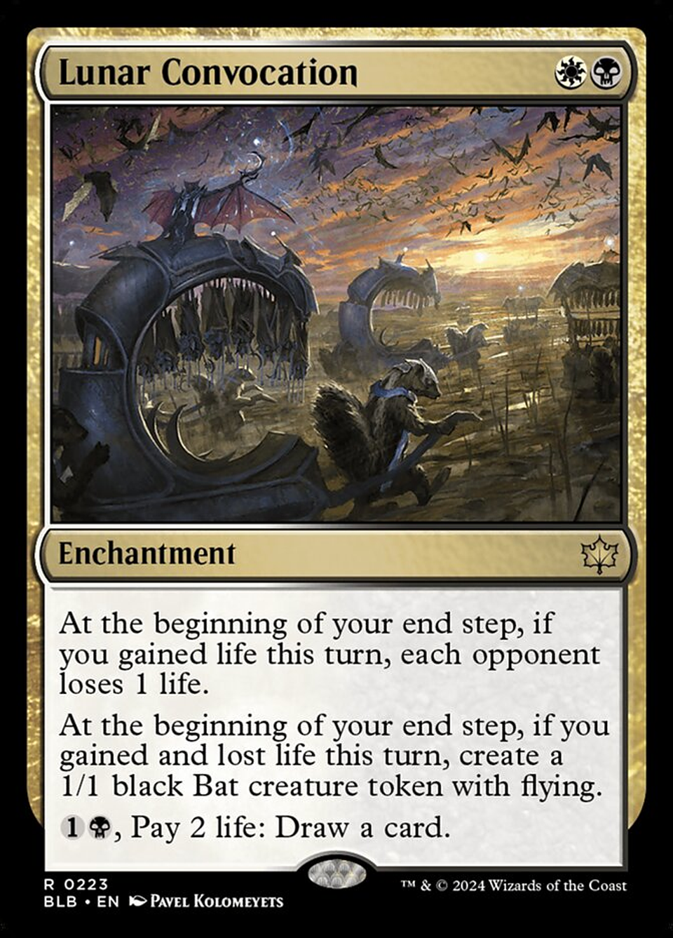 Lunar Convocation | Español | NM | BLB 1