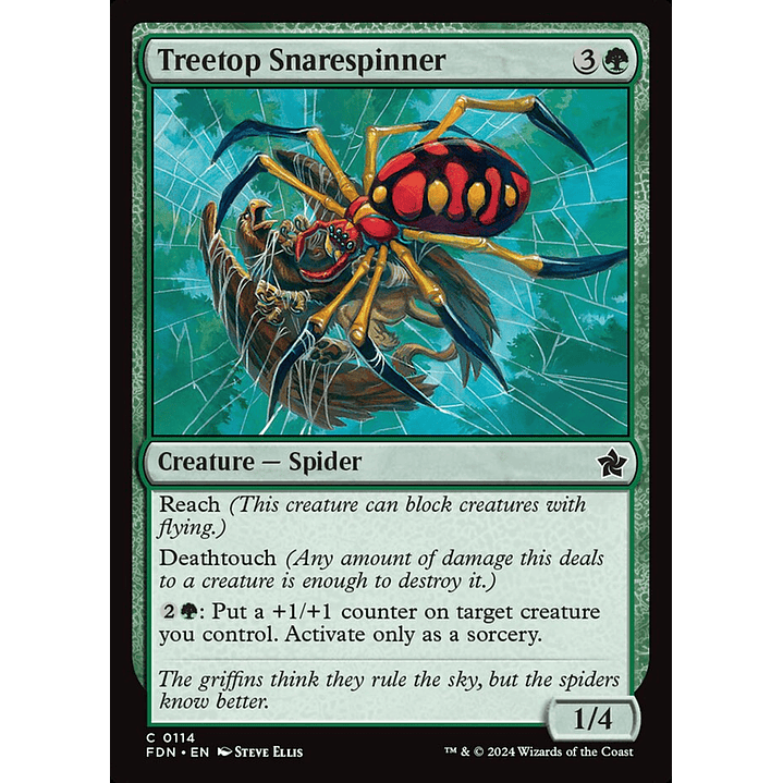 Treetop Snarespinner | Inglés | NM | FDN 1