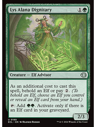 Lys Alana Dignitary | Inglés | NM | ECL