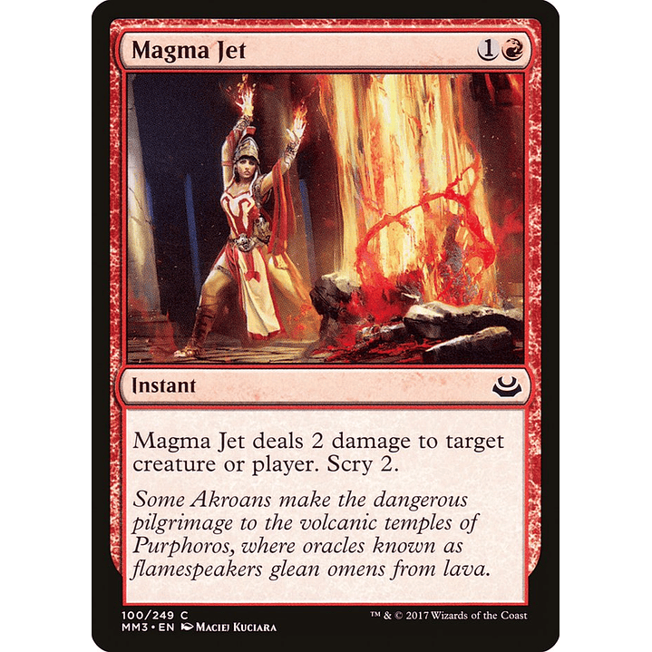 Magma Jet | Inglés | EX | MM3 1