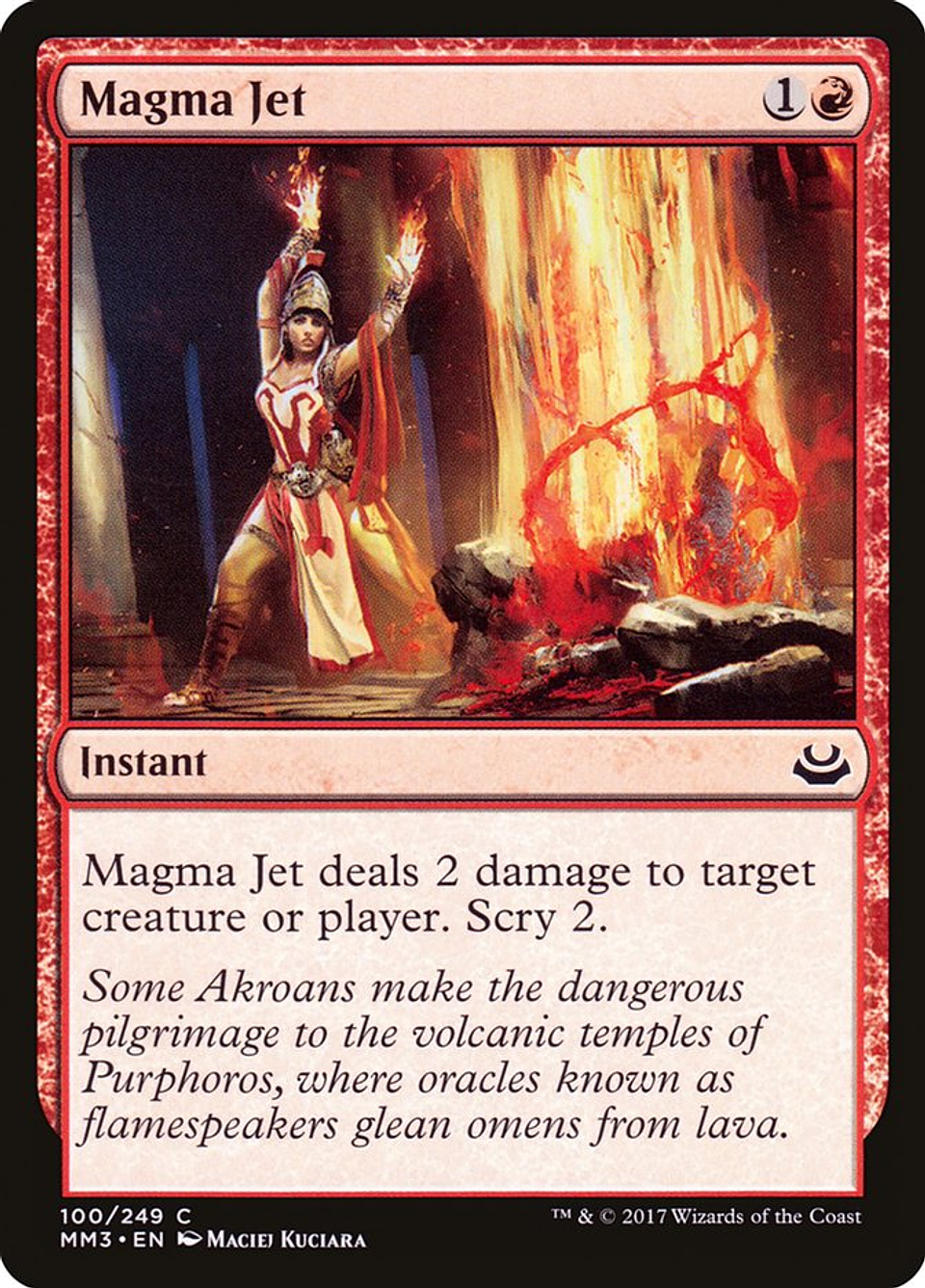 Magma Jet | Inglés | EX | MM3 1