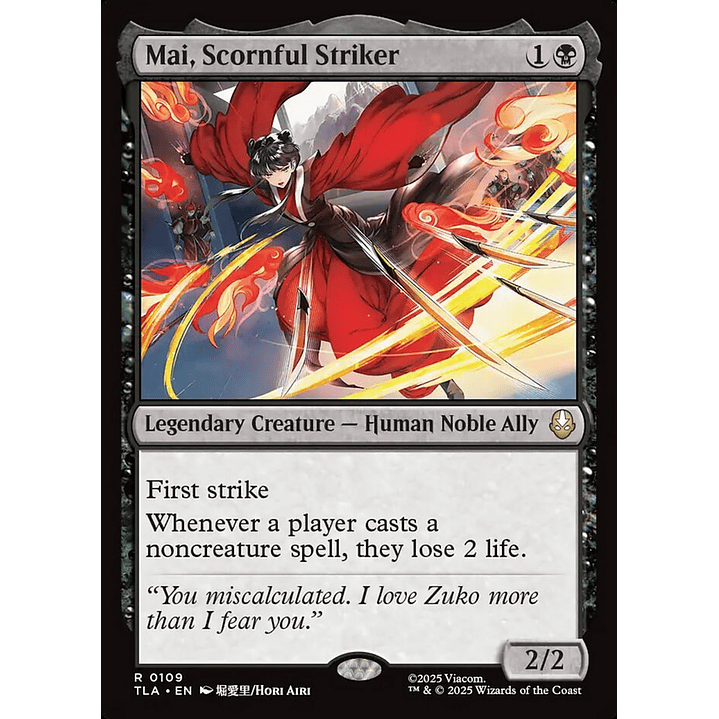 Mai, Scornful Striker | Español | NM | TLA 1