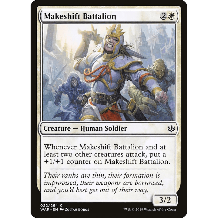 Makeshift Battalion | Inglés | NM | WAR 1