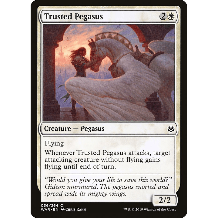 Trusted Pegasus | Inglés | NM | WAR 1