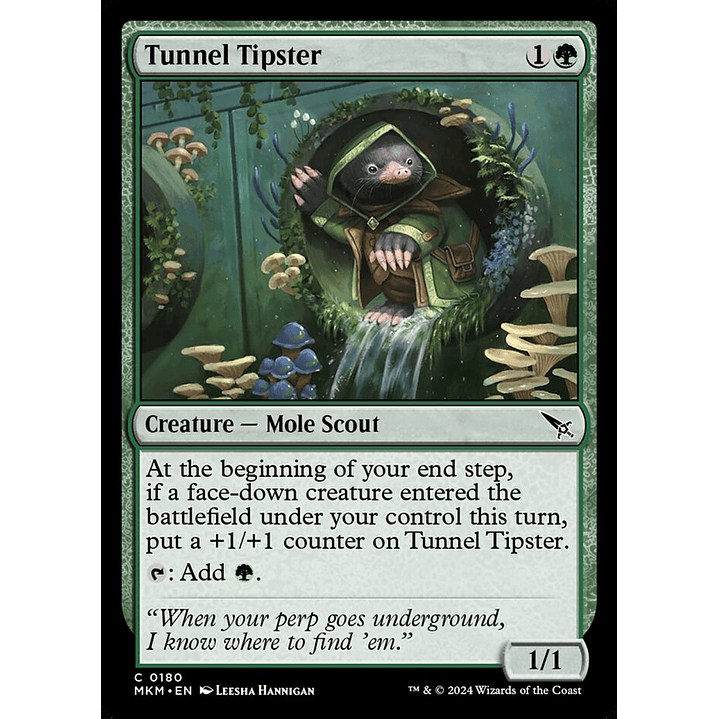 Tunnel Tipster (foil) | Inglés | NM | MKM 1