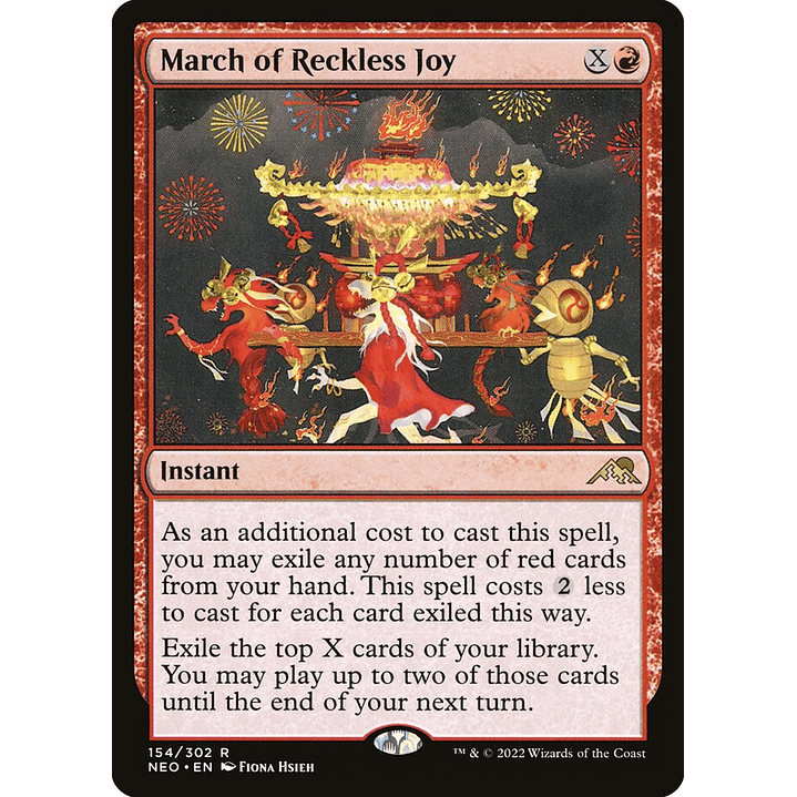 March of Reckless Joy | Inglés | NM | NEO 1