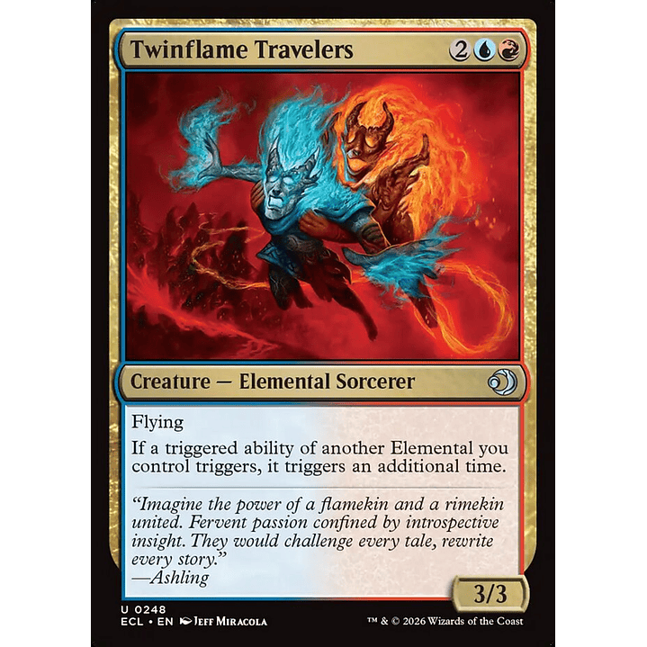 Twinflame Travelers (foil) | Inglés | NM | ECL 1