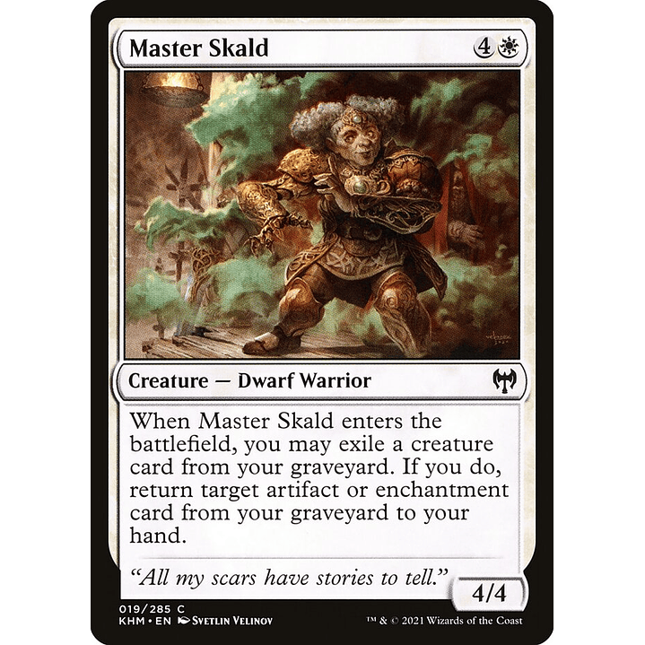 Master Skald | Inglés | EX | KHM 1