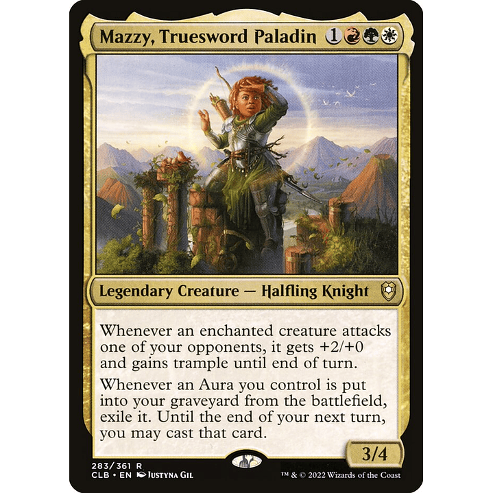 Mazzy, Truesword Paladin | Inglés | NM | CLB 1