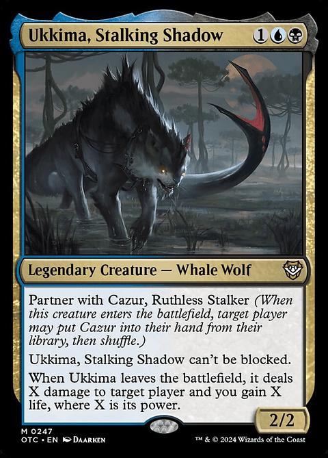 Ukkima, Stalking Shadow | Español | NM | OTC