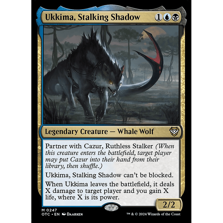Ukkima, Stalking Shadow | Español | NM | OTC 1