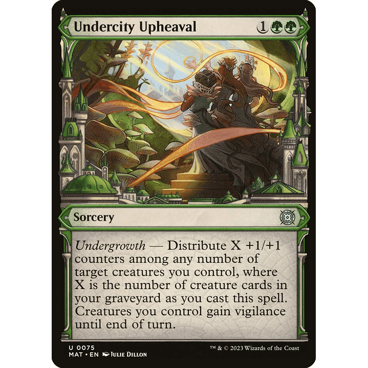Undercity Upheaval (Showcase) | Inglés | NM | MAT 1