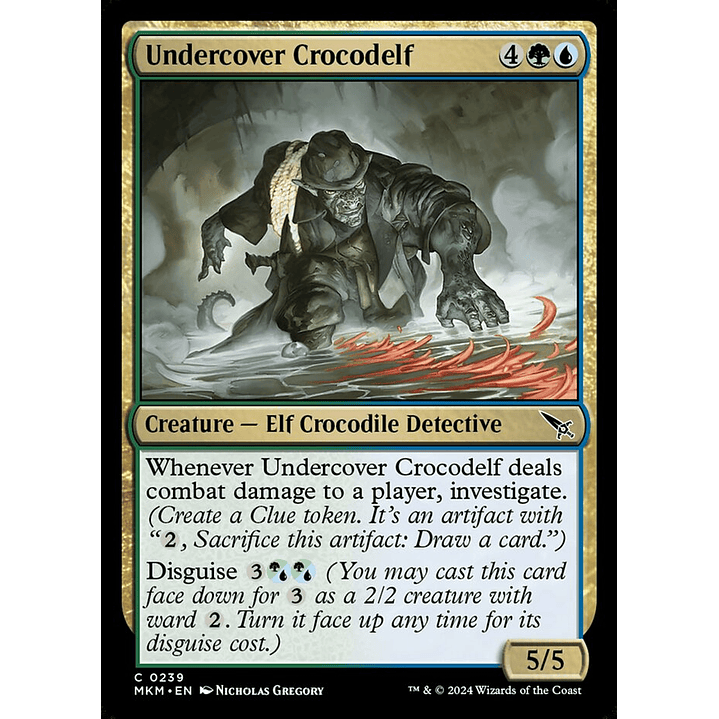 Undercover Crocodelf | Inglés | NM | MKM 1