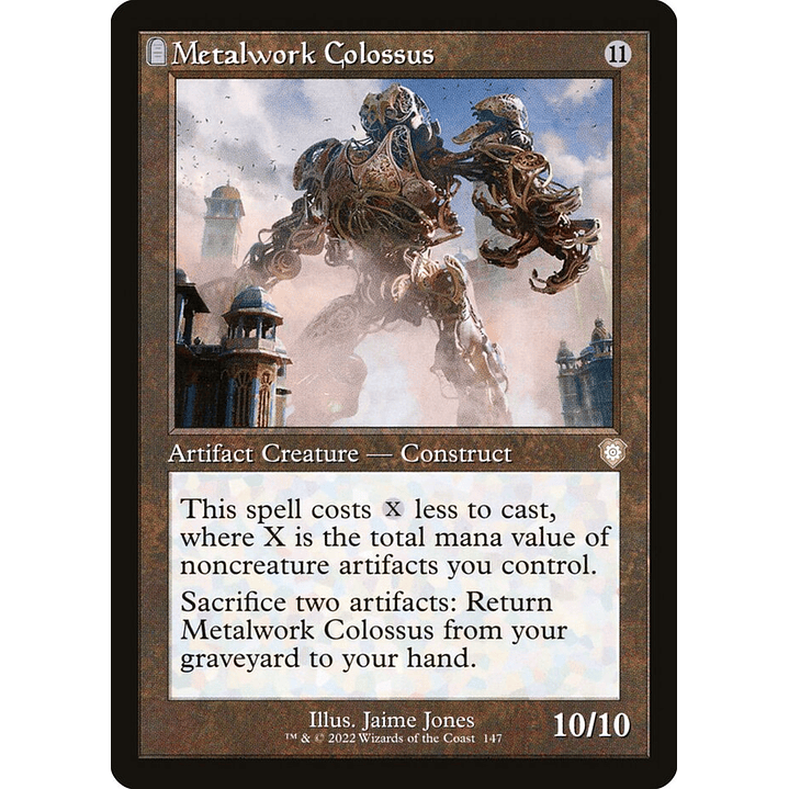 Metalwork Colossus (Retro Frame) | Inglés | NM | BRC 1